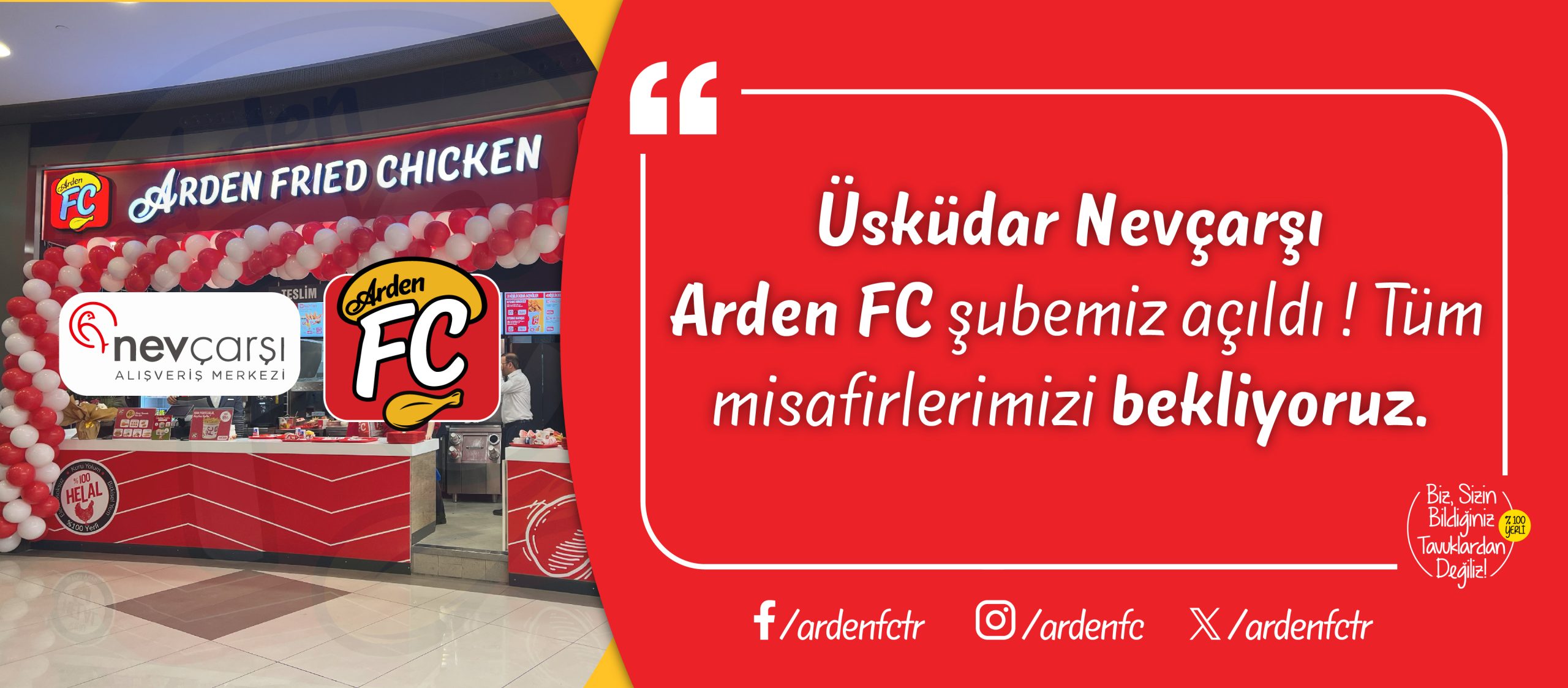 NewÇarşı Şubesi Açılıyor